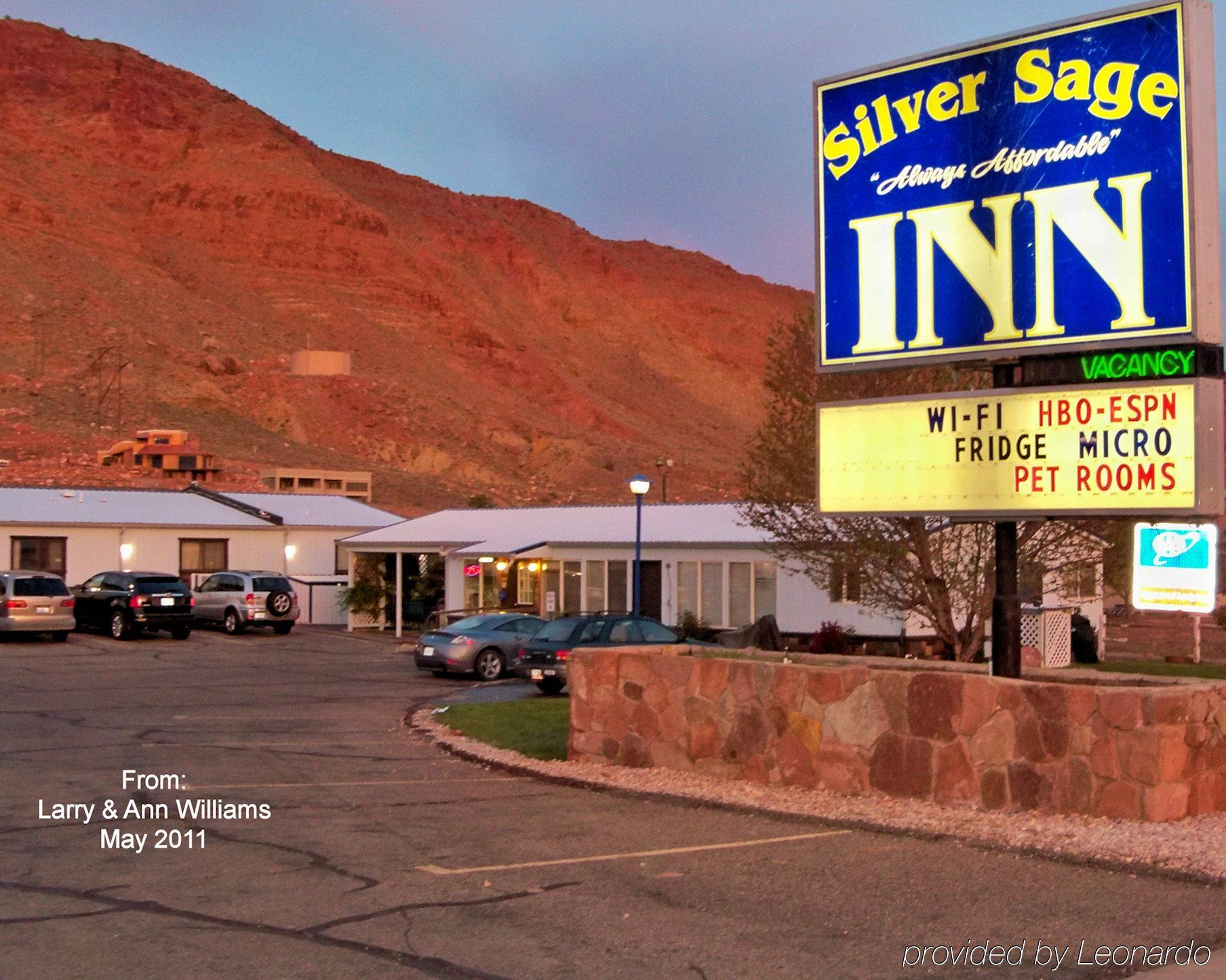 Silver Sage Inn Моаб Экстерьер фото